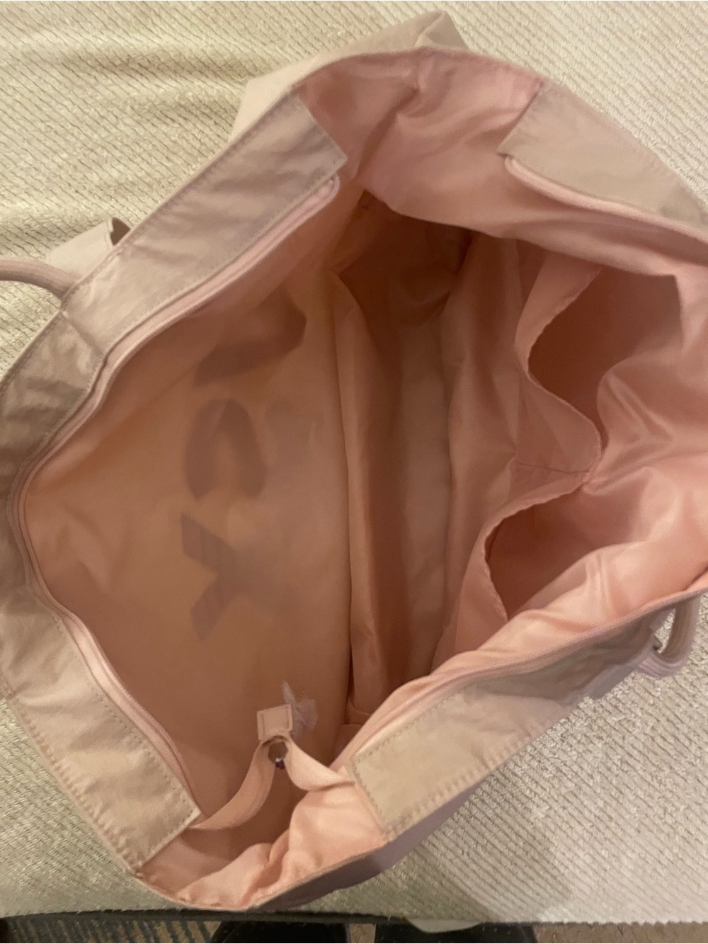 Victoria's Secret Pale Blush Pink VSX Tote Bag - Picture 4 of 10